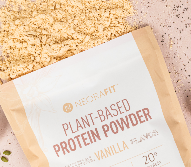NeoraFit Plant-Based Protein Powder bag